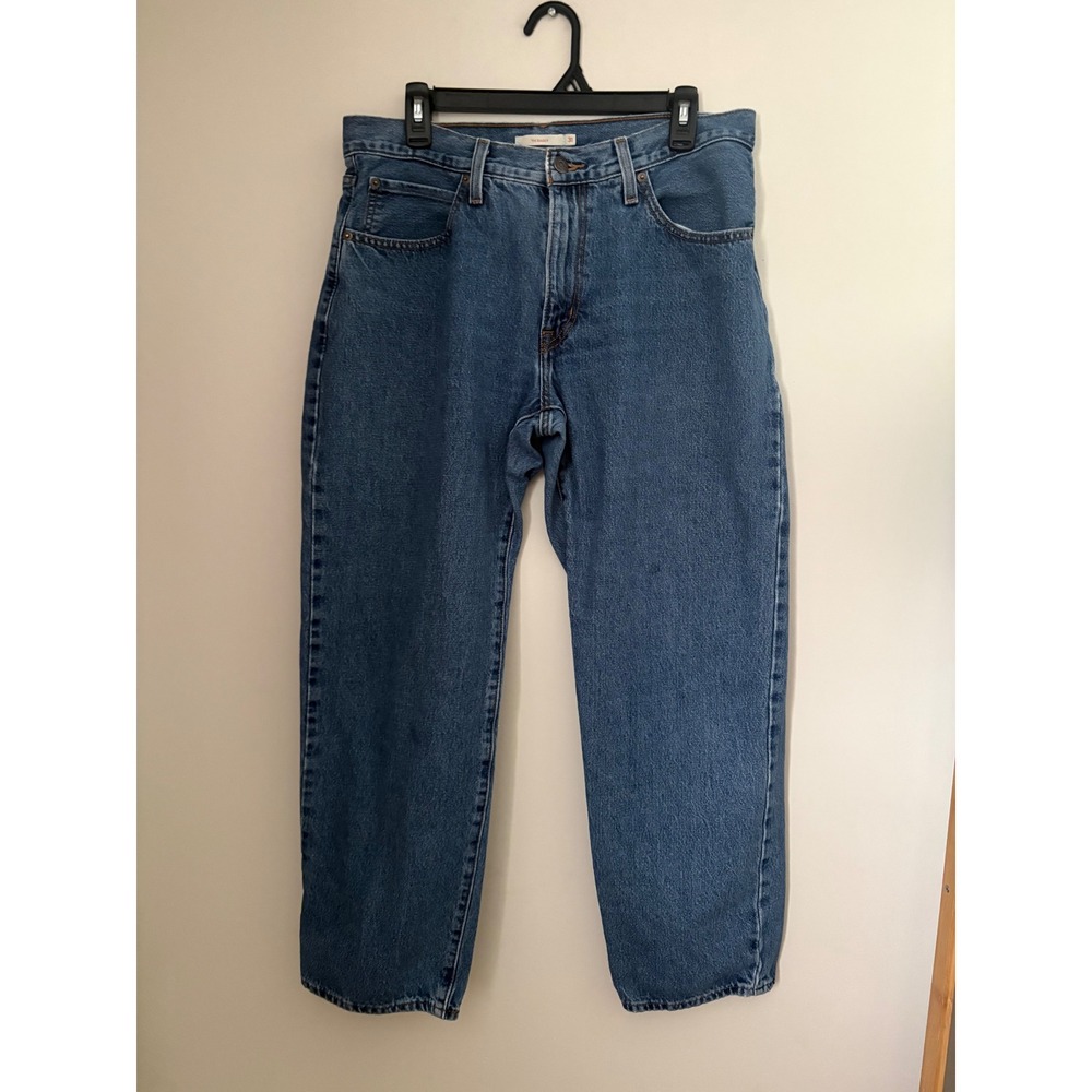 Levi's '94 Baggy High Rise Straight Leg Jeans Medium Wash Blue Denim Size 31